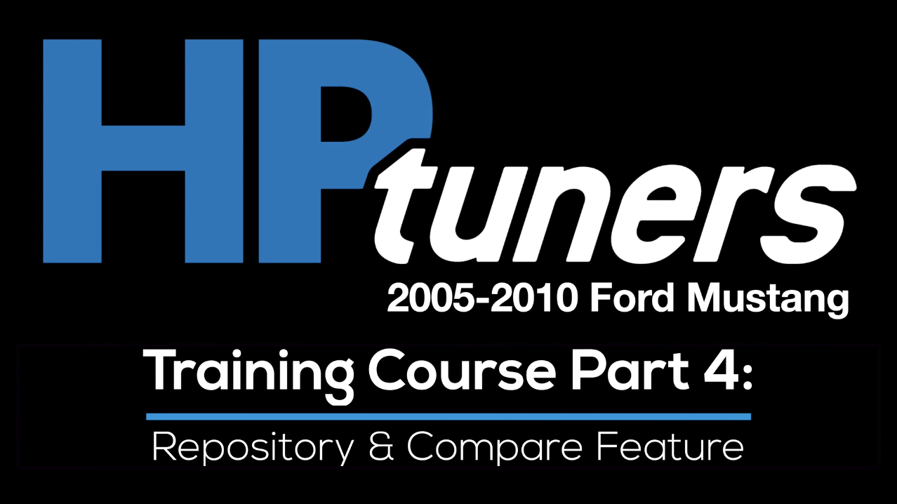 HP Tuners Ford Mod Motor Training Course Part 4: Repository & Compare Feature 