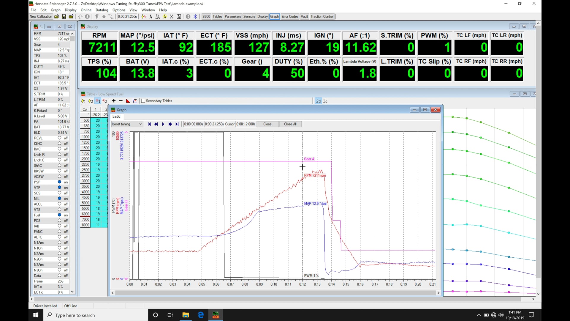 Hondata s300 Part 33: How-To Wideband AFR Reading 