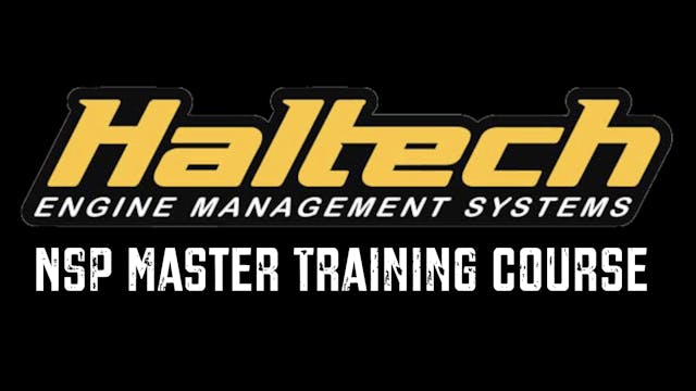 Haltech Elite NSP Master Training Course