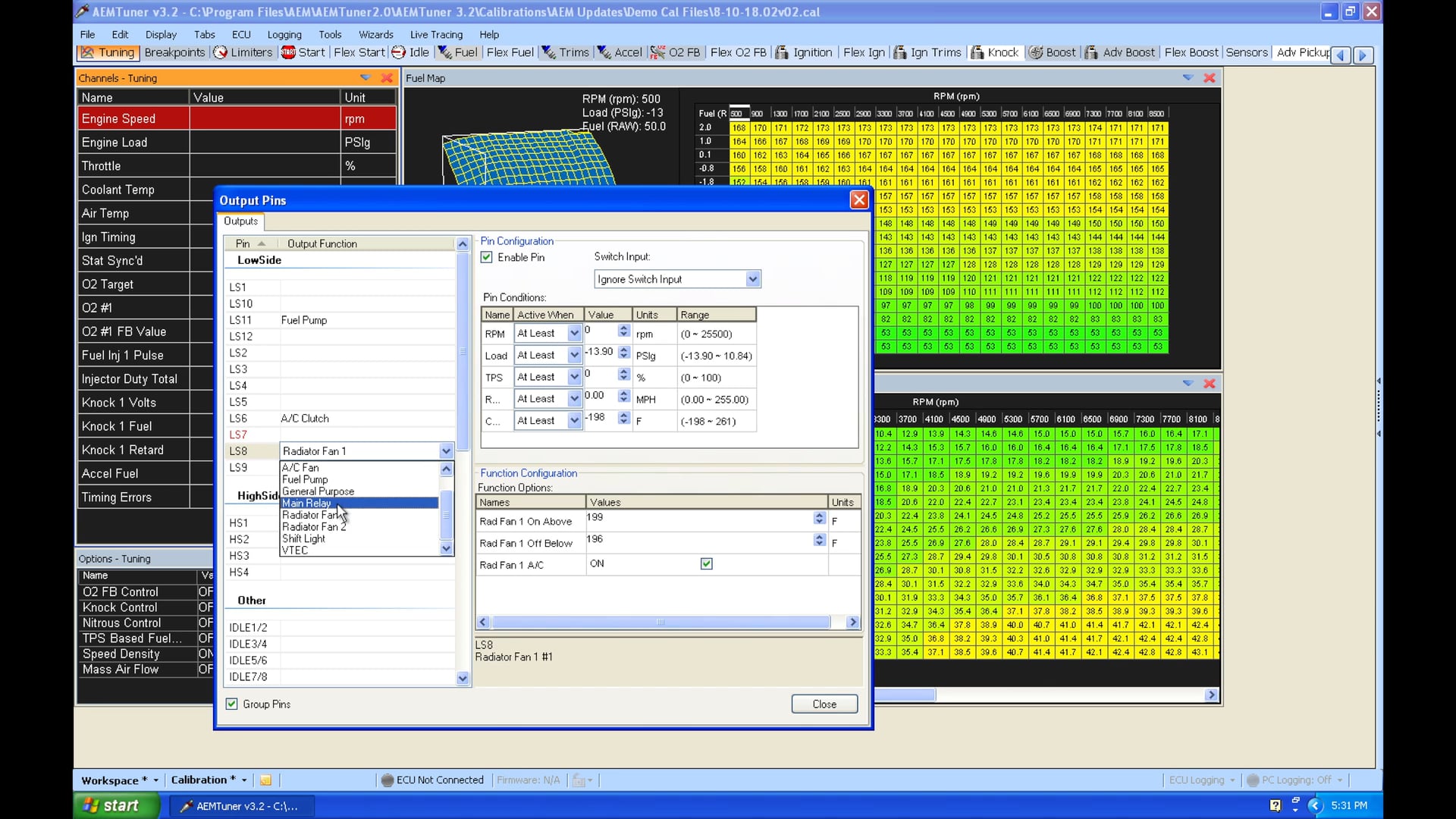 AEM Series 2 Part 14: Configuring Outputs
