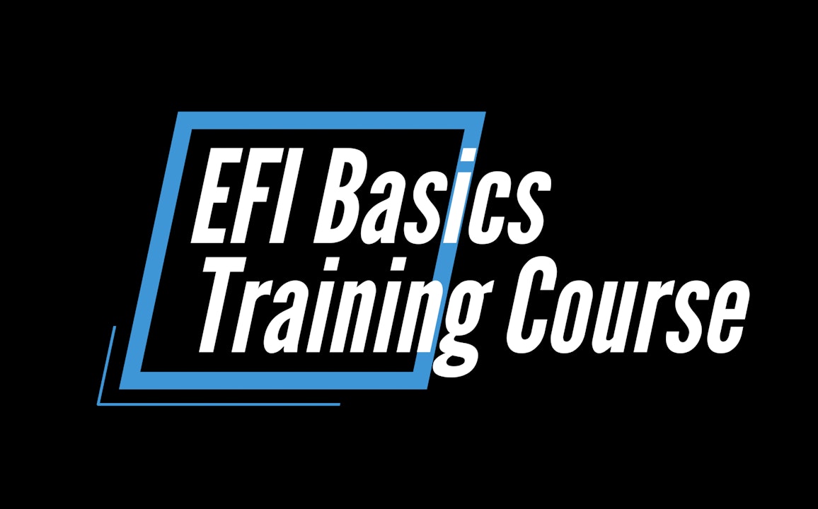EFI Basics Training Course - Evans Performance Academy