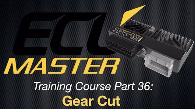 ECU Masters Training Course Part 36: ...