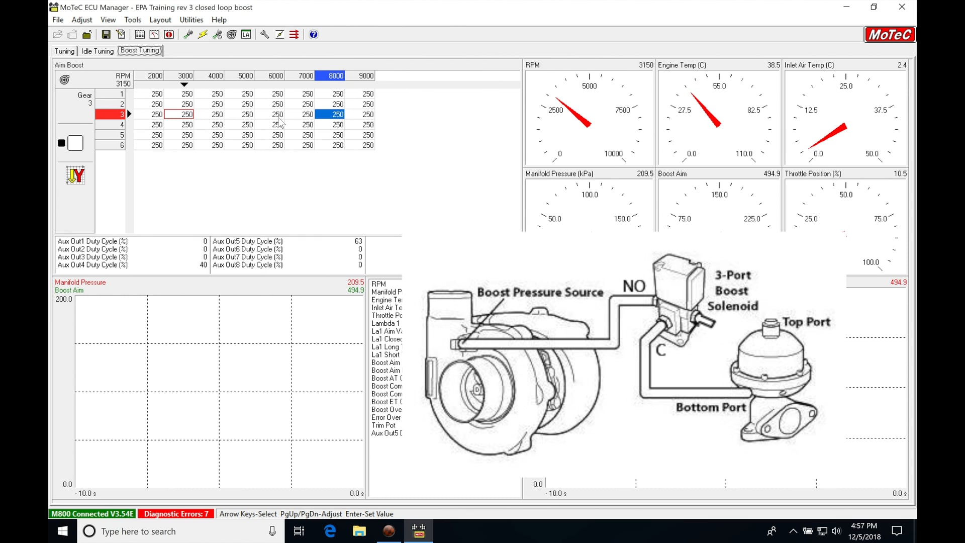 Motec Hundred Series Training Part 25: Secondary Boost Solenoid