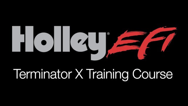 Holley Terminator X Training Course