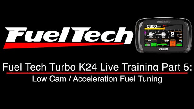 Fuel Tech Turbo K24 Live Training Par...