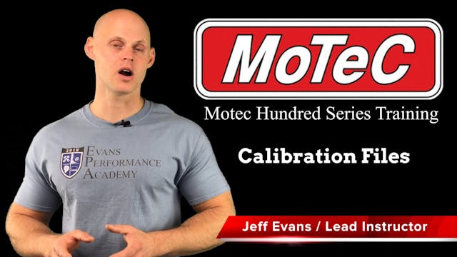 Motec Hundred Series Training Part 2: Calibration Files