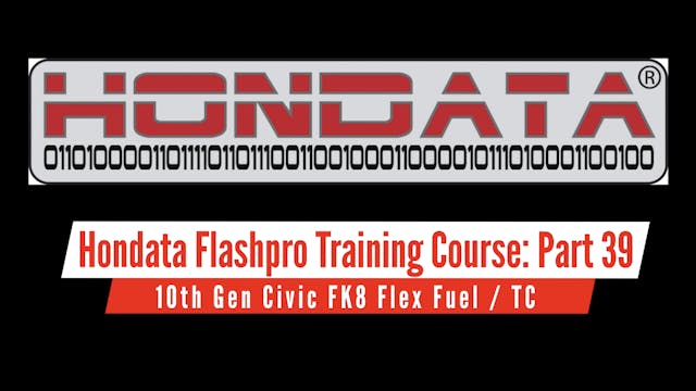 Hondata FlashPro Part 39: 10th Gen Ci...