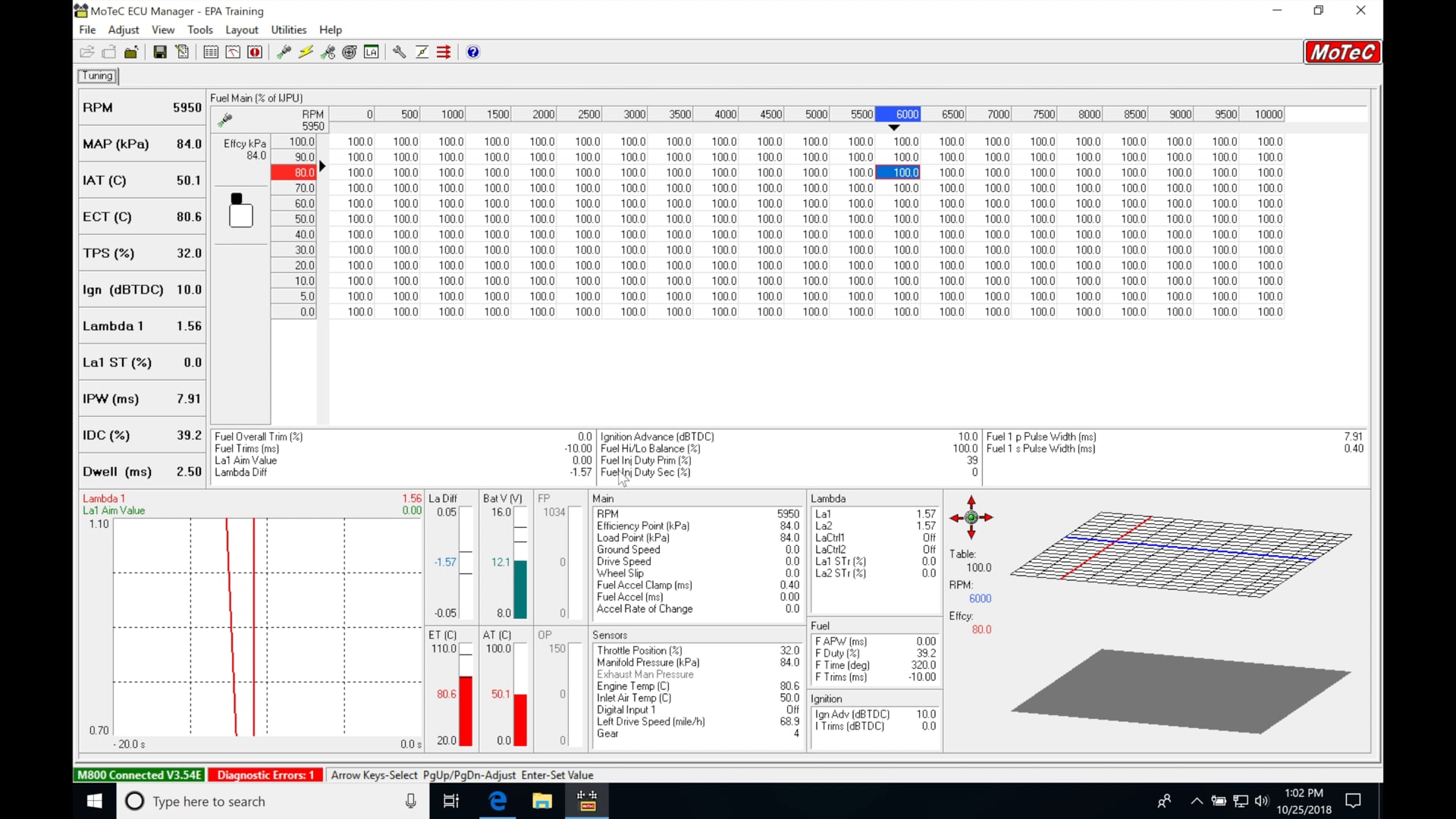 Motec Hundred Series Training Part 18: Closed Loop Lambda