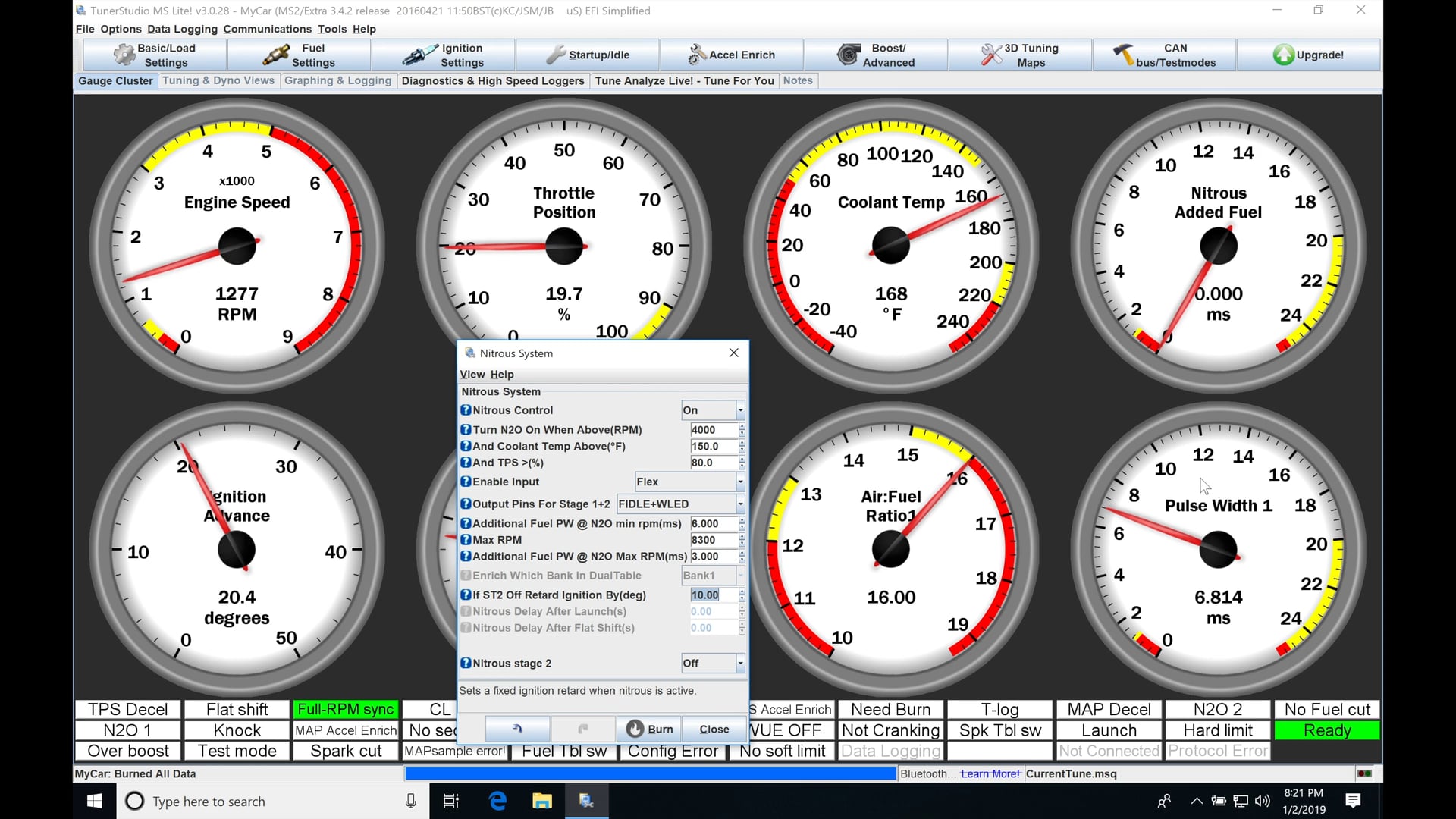 Megasquirt Part 20: Nitrous Control