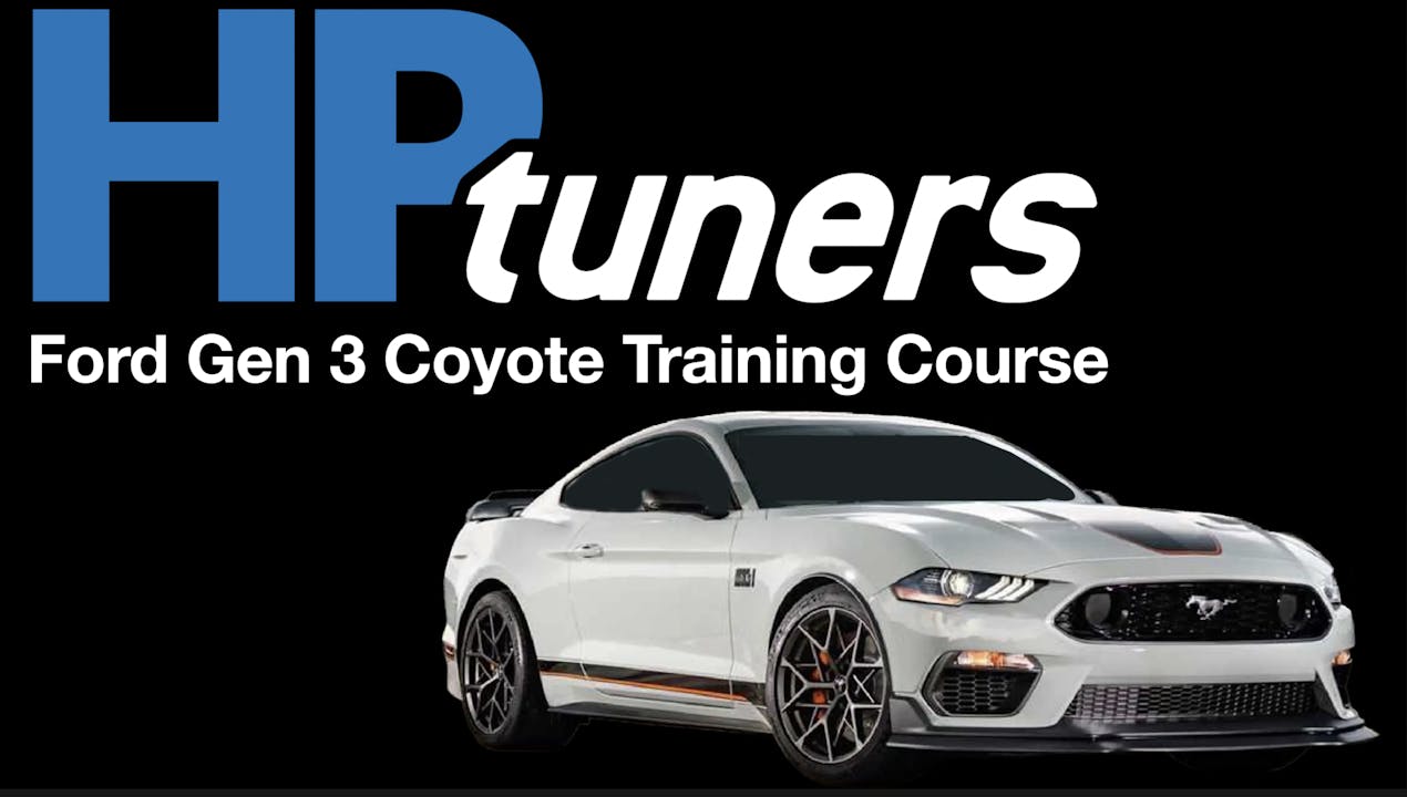 HP Tuners Ford Gen 3 Coyote Training Course