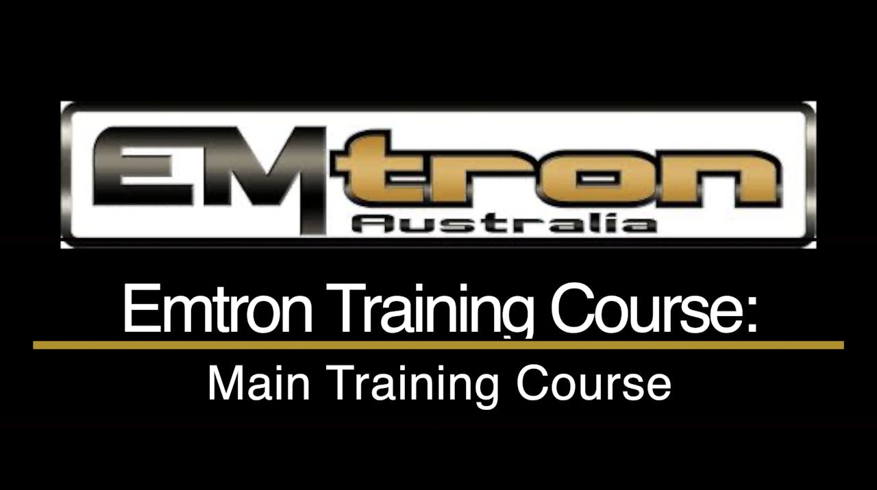 Emtron Training Course 