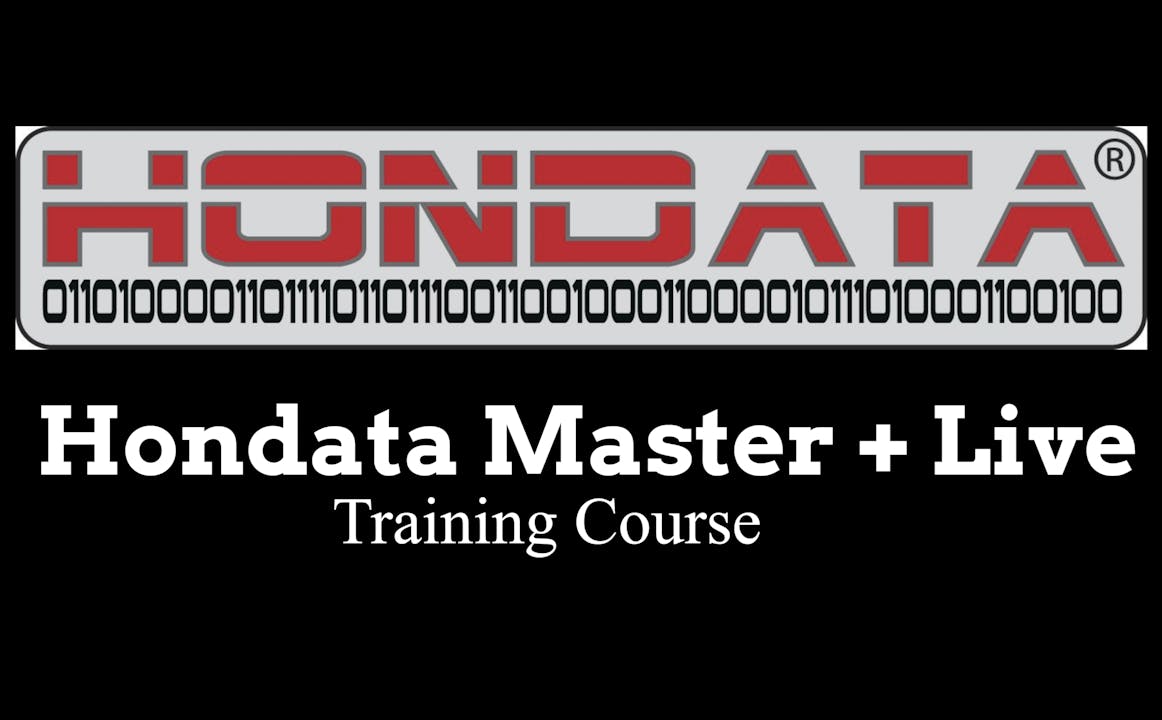 Hondata Master Course PLUS Hondata Live Training