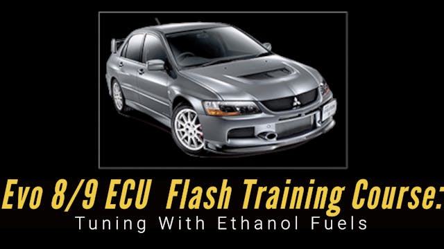 Ecu Flash Training Course Part 19: Tuning with Ethanol 