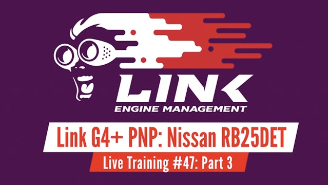 Link G4+ Live Training: Nissan S14 RB25DET Part 3