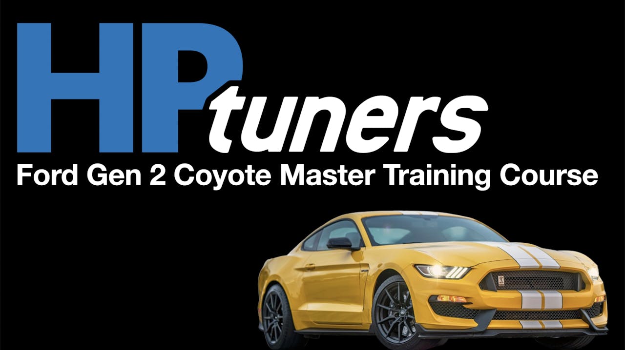 HP Tuners Ford Gen 2 Coyote Master Training Course