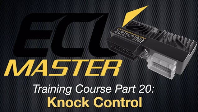 ECU Masters Training Course Part 20: ...