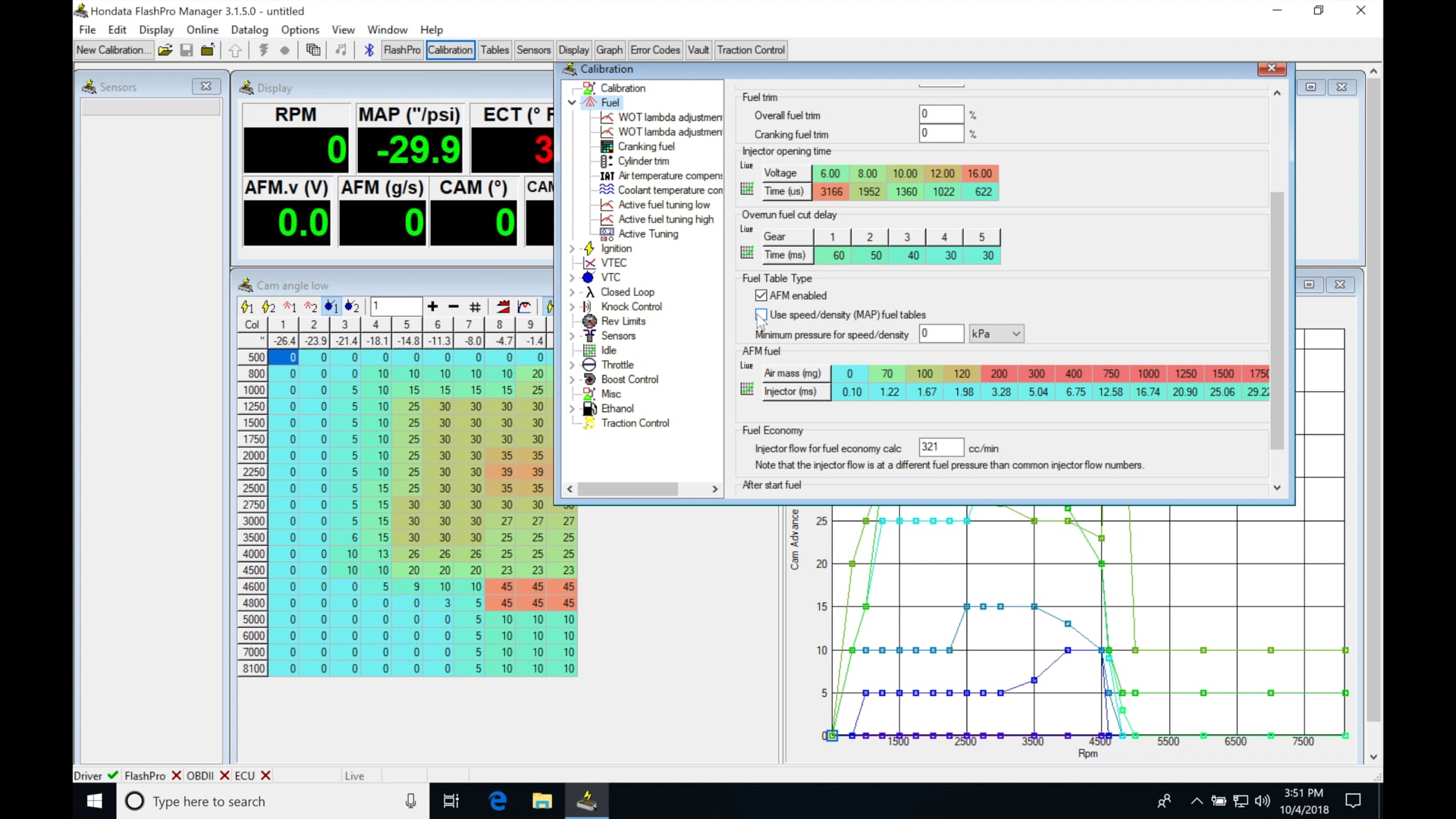 Hondata Flashpro: Software Installation & Tuning Template - Hondata ...