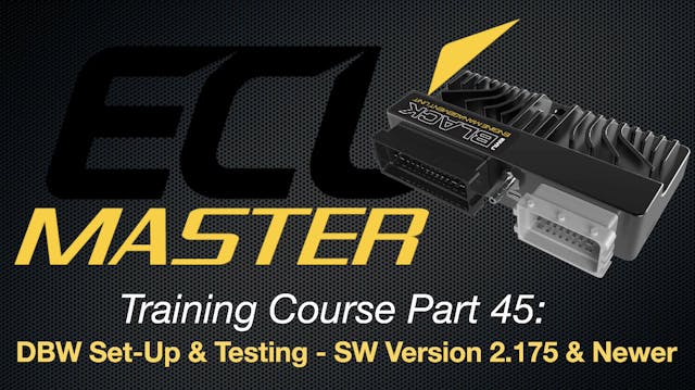 ECUMaster Training Course Part 45: DB...