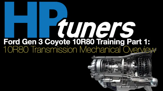 Ford 10R80 Training Part 1: 10R80 Transmission Mechanical Overview