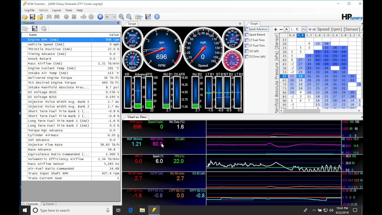 HP Tuners GM Gen III Part 3: VCM Scanner Overview - Evans Performance