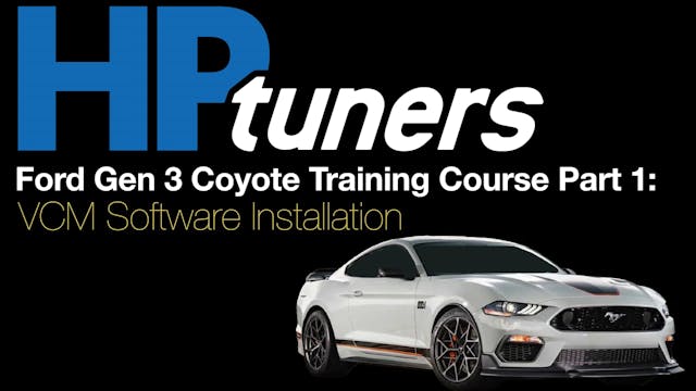 HP Tuners Ford Gen 3 Coyote Training ...