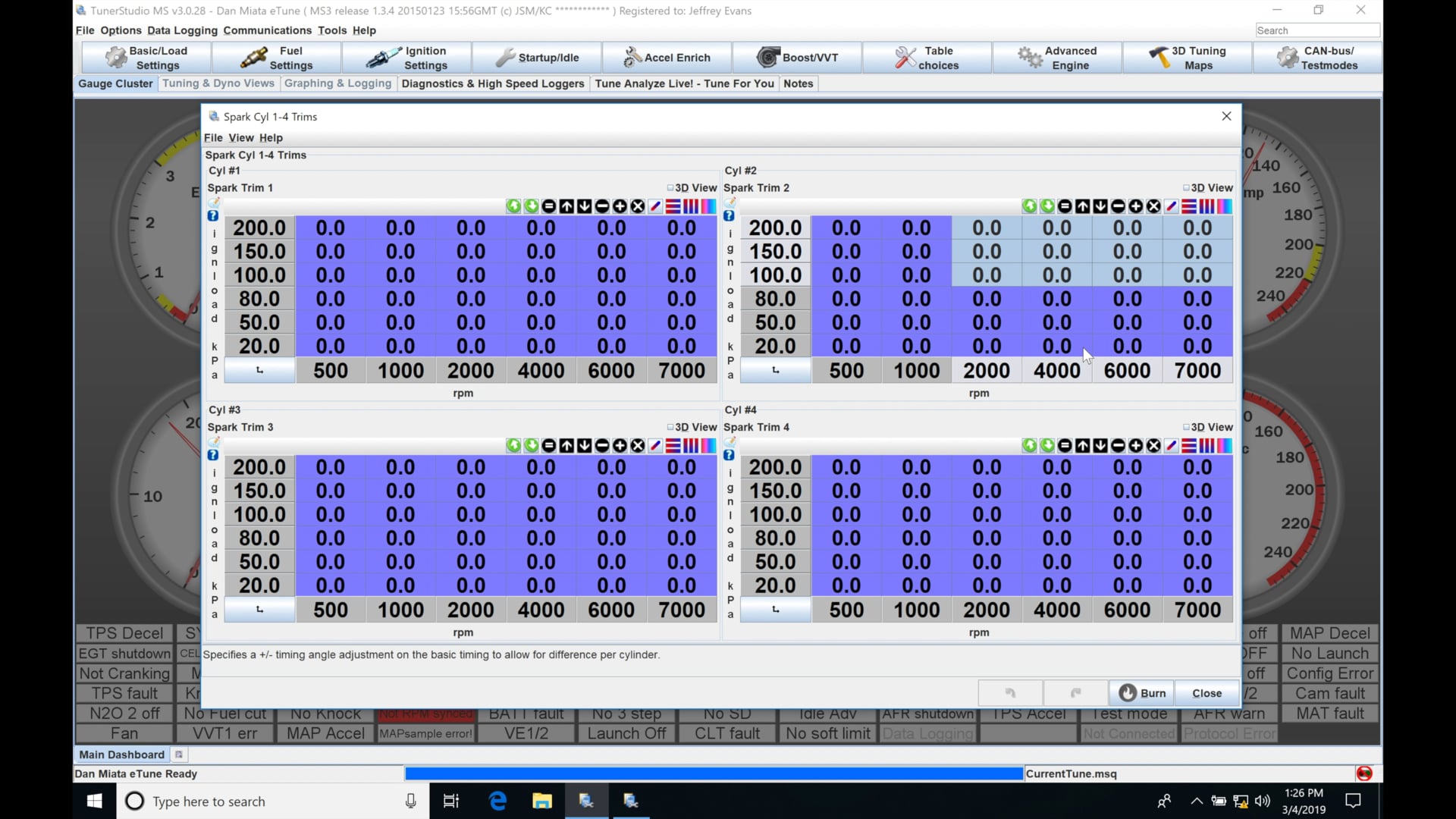 Megasquirt Part 26: MS3 Firmware Ignition Settings