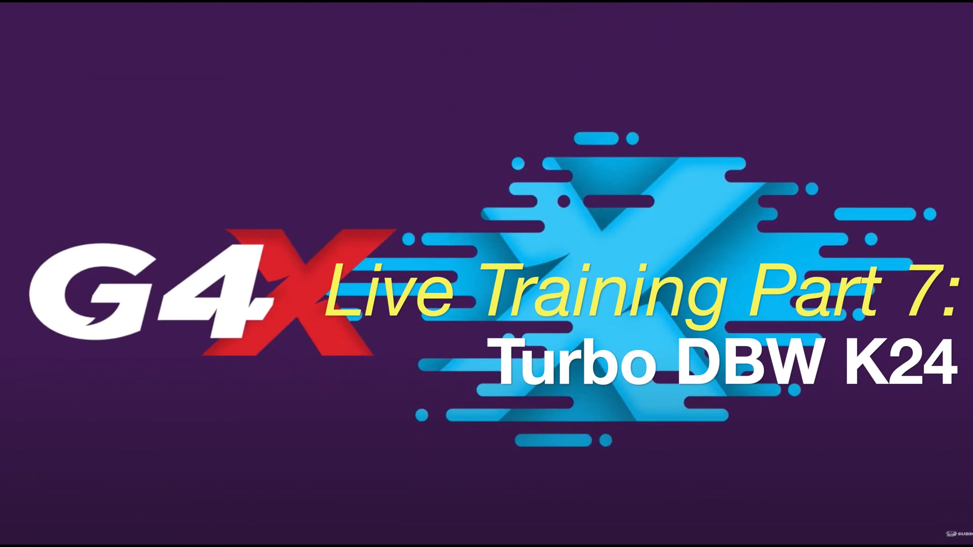 Link G4x Live Training Part 7: Turbo DBW K24 Honda Civic
