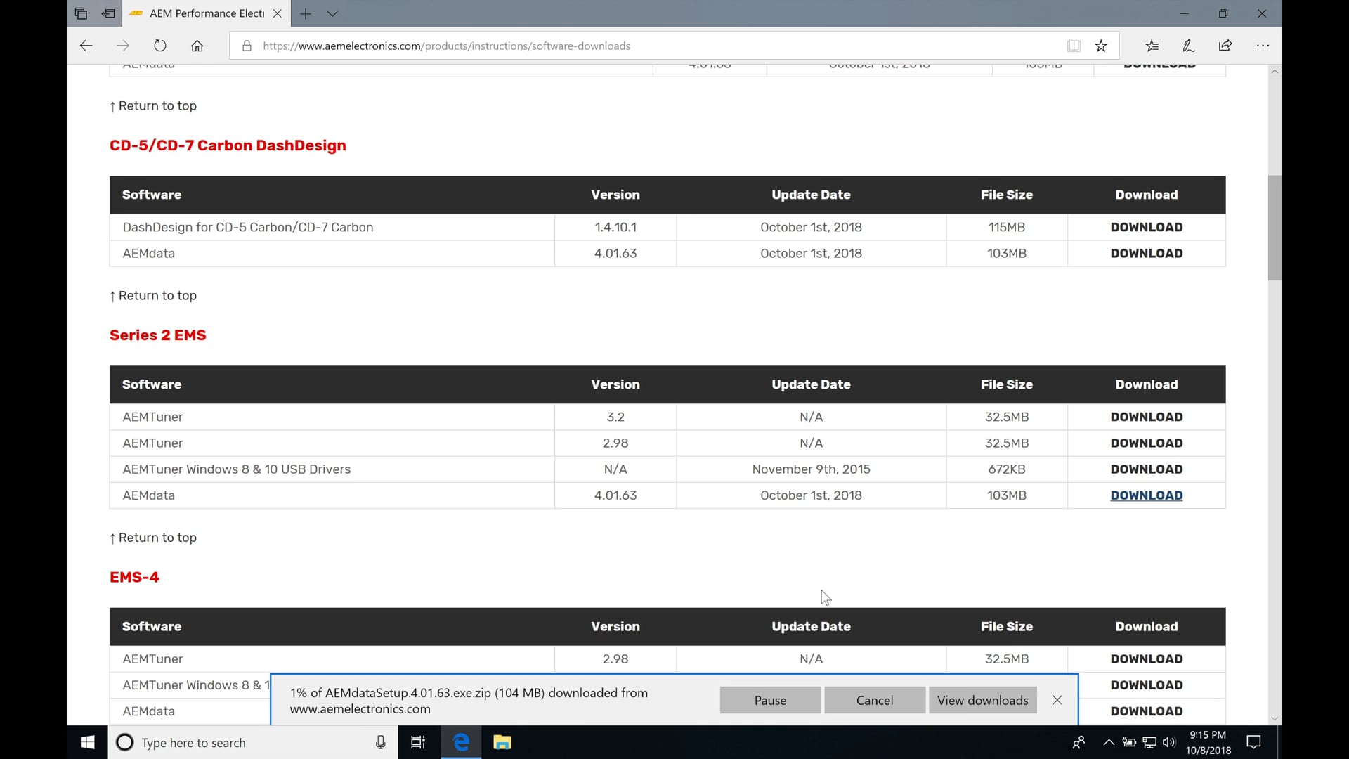 AEM Series 2 Part 27: AEM Data configuration