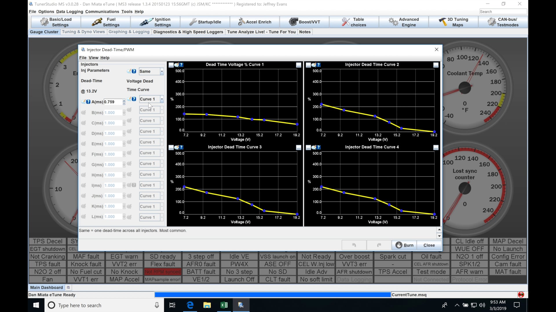 Megasquirt Part 25: MS3 Firmware Fuel Settings