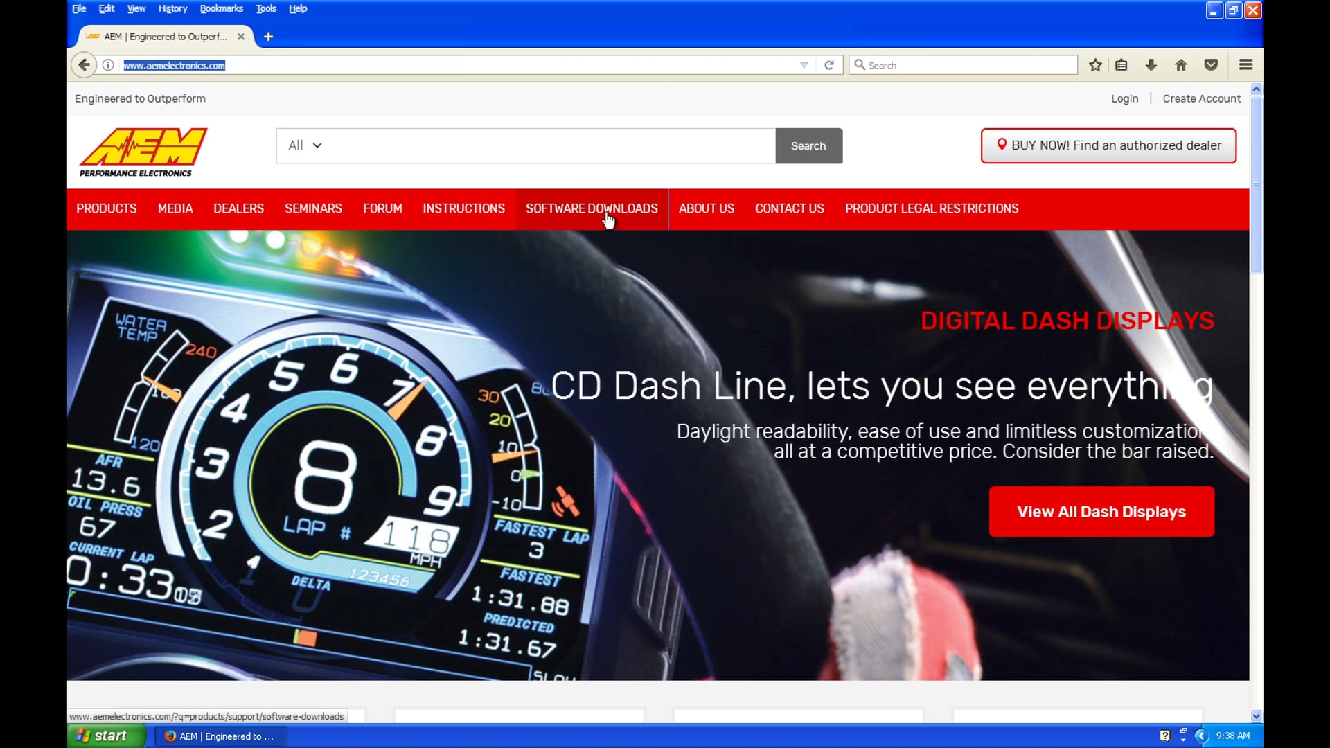 AEM Infinity Part 1: Software & Firmware Download