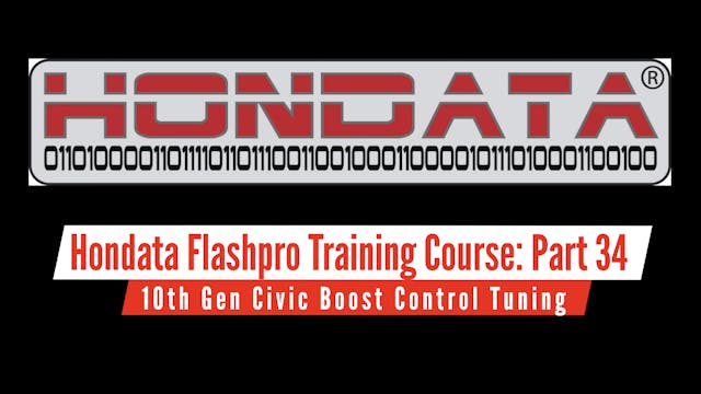 Hondata FlashPro Part 34: 10th Gen Boost Control Tuning