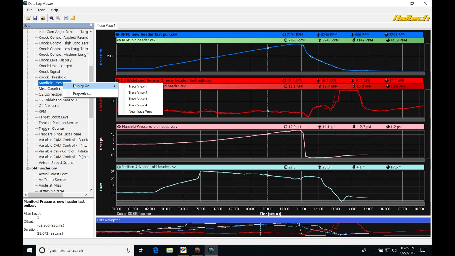 Haltech Part 32: Dataviewer Overlay