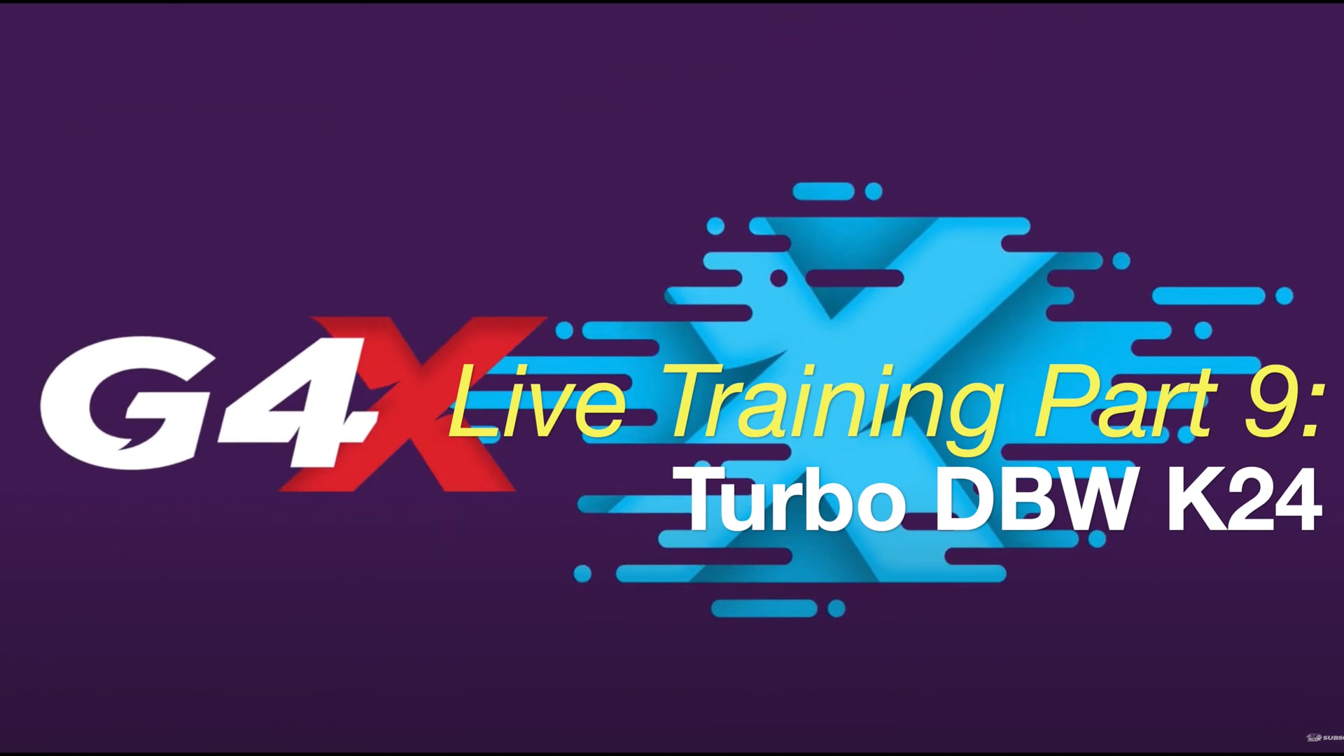 Link G4x Live Training Part 9: Turbo DBW K24 Honda Civic