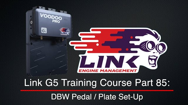 Link G5 Training Course Part 85: DBW ...