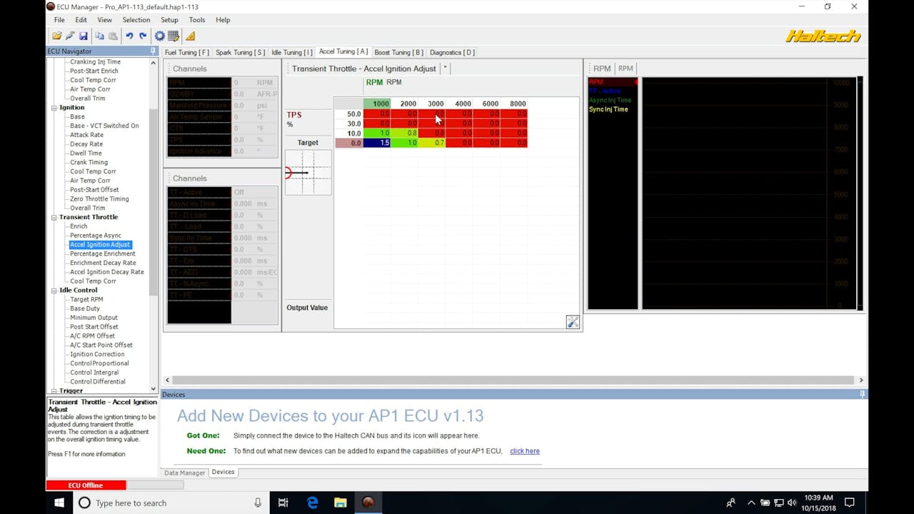 Haltech Part 19 Pro PlugIn Transient Throttle, Idle Control, Trigger