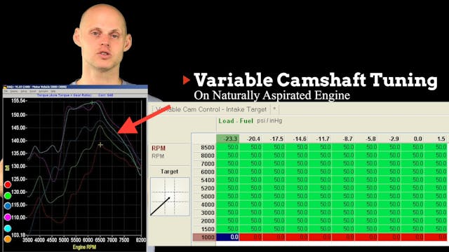 EFI Advanced Part 22: How To Tune Variable Cam Control