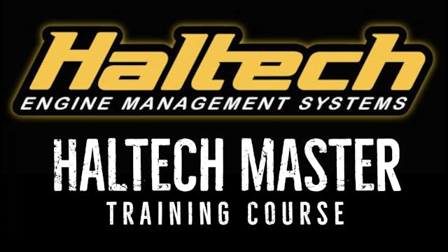 Haltech Master Training Course 