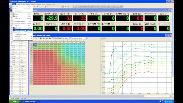 Hondata Kpro Part 3: Software Navigation