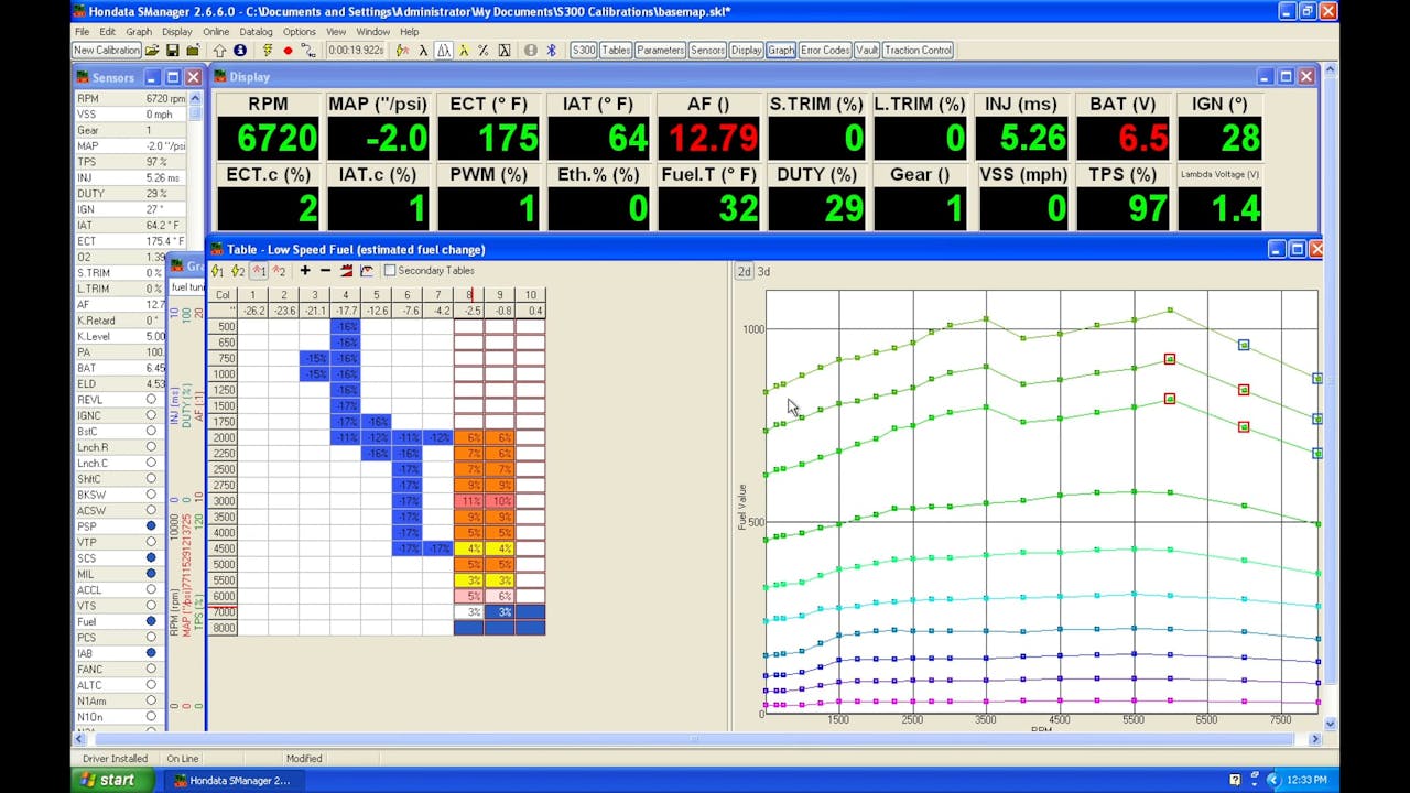 Hondata s300 Part 24 Full Throttle Tuning Hondata s300 Training