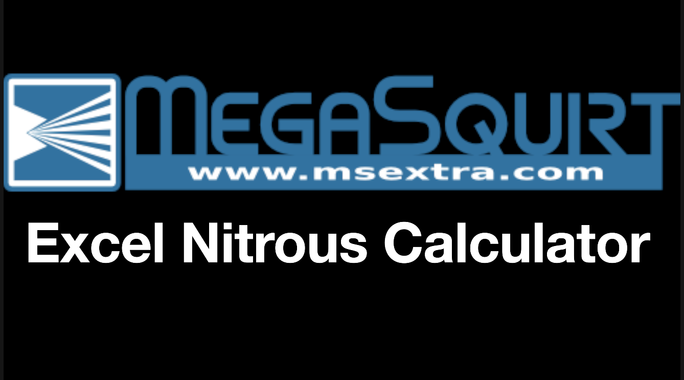 Excel Nitrous Calculator (click to download)