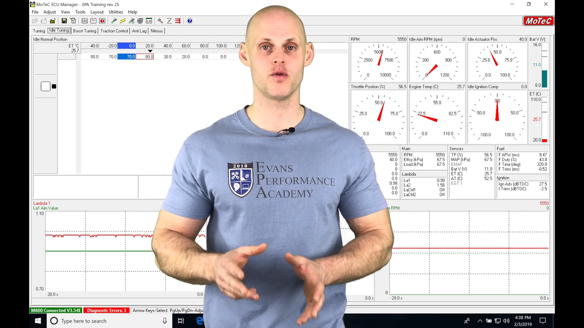 Motec Hundred Series Training Part 29: Gear Change Ignition Cut