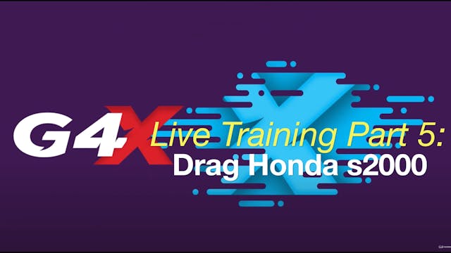 Link G4x Live Training Part 5: Drag Honda s2000