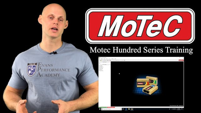 Motec Hundred Series Training Part 4: On-Board Datalogging