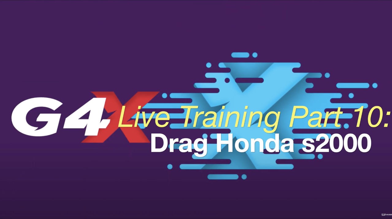 Link G4x Live Training Part 10: Drag Honda s2000