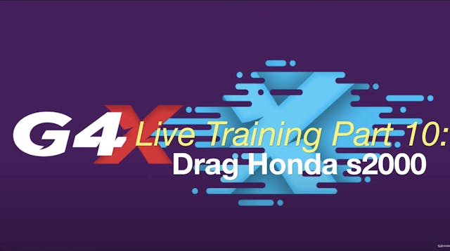Link G4x Live Training Part 10: Drag Honda s2000