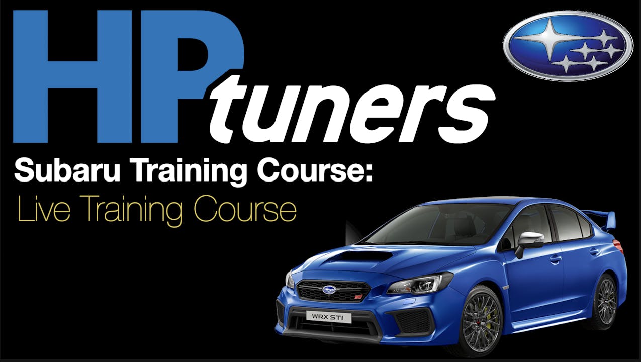 HP Tuners Subaru Live Training