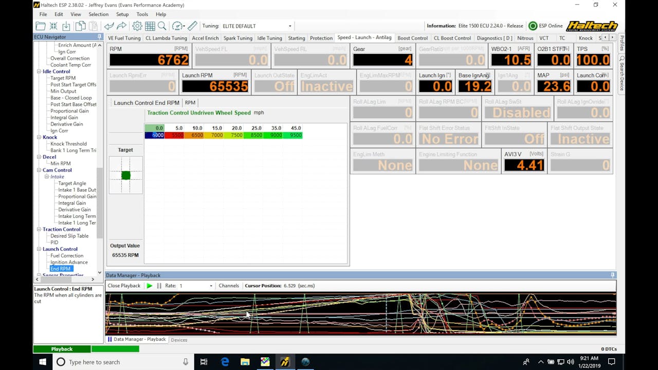 Haltech Elite Part 35: Data Viewer Overlay - Evans Performance Academy