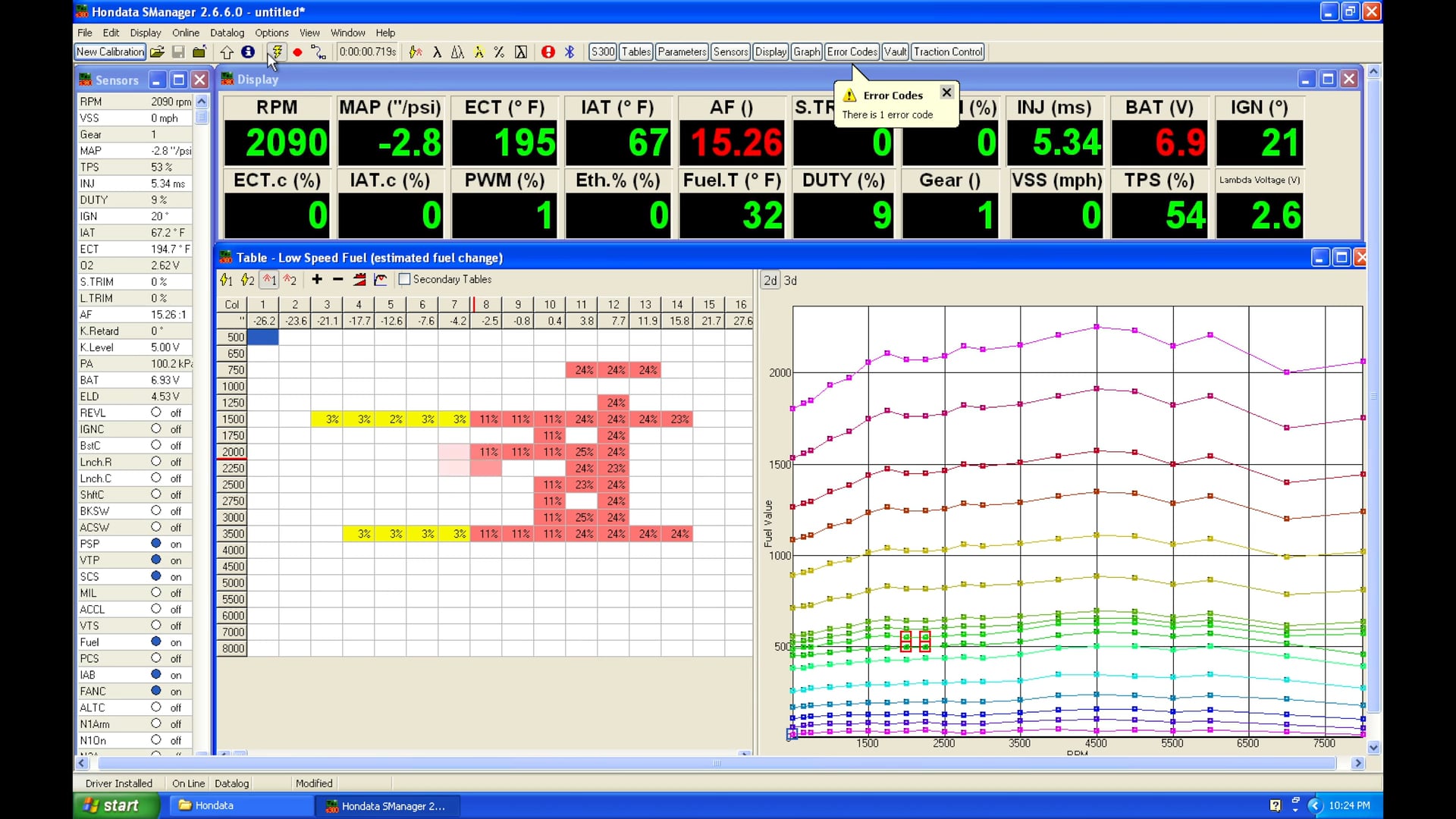 Hondata s300 Part 16: Live Logging & On-Board Logging