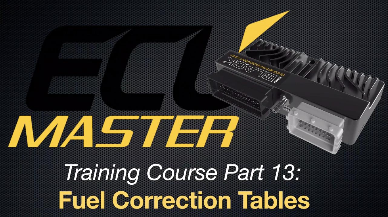 ECUMaster Training Course Part 13: Fuel Correction Tables 