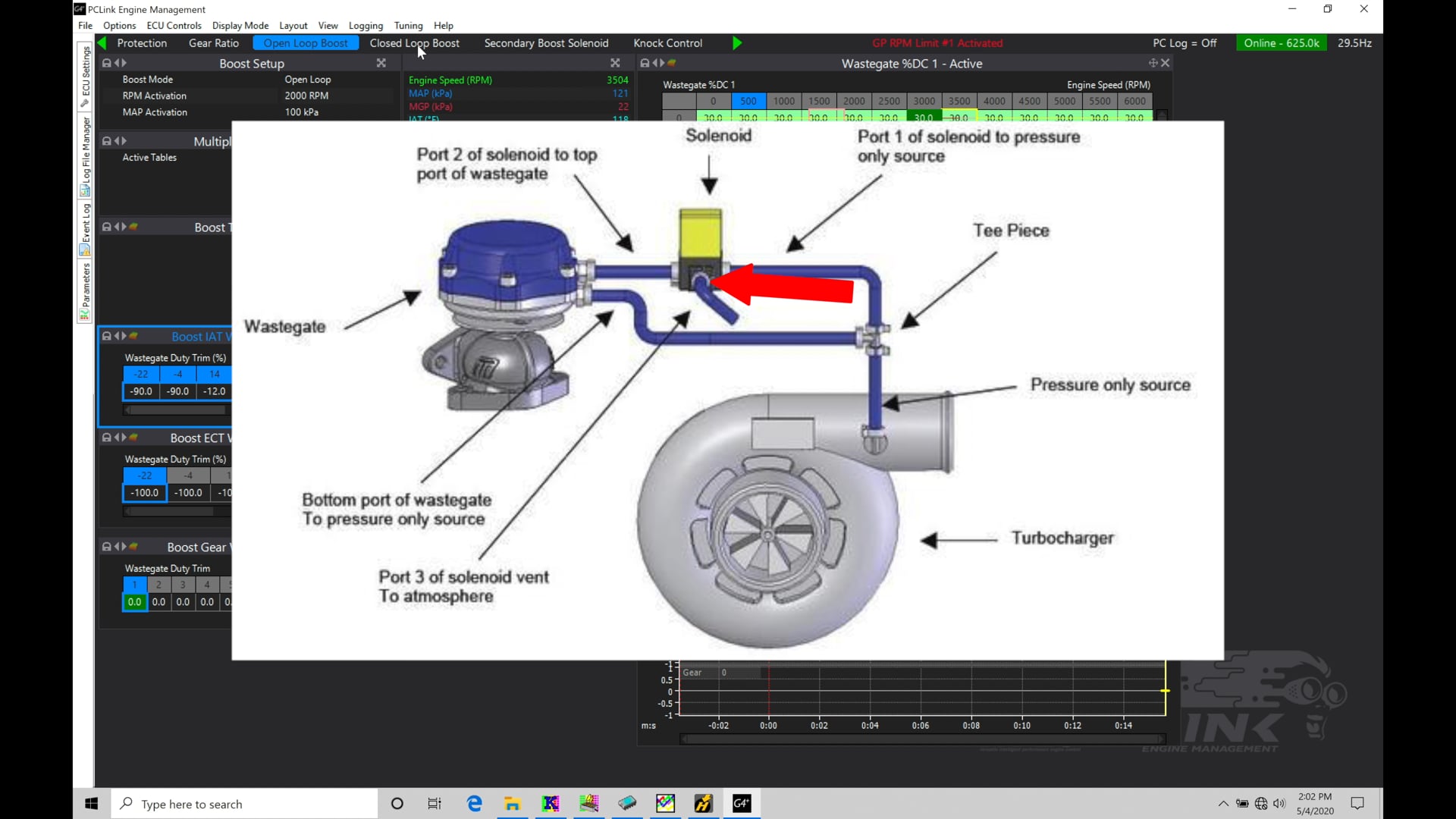 Link G4+ EMS Training Part 37: Secondary Boost Solenoid Control 